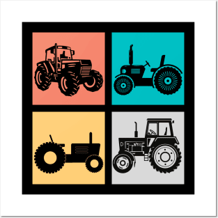 Tractor Driver Posters and Art